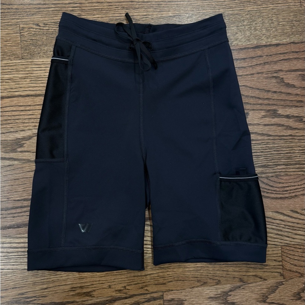 Wolaco Black Running Half Tights  7” Size Small
